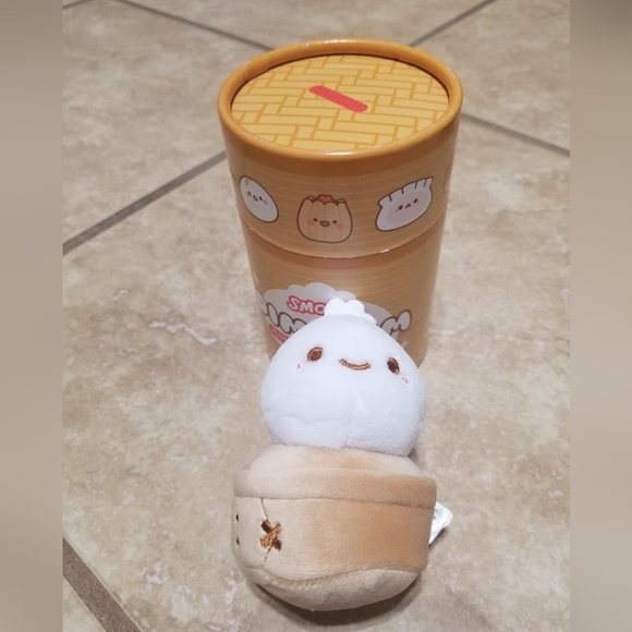 Smoko Dim Sum Little B Dumpling Keychain Plush - Picture 1 of 6